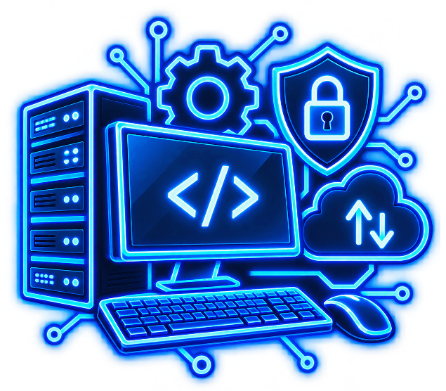 Cybersecurity dark code setup
